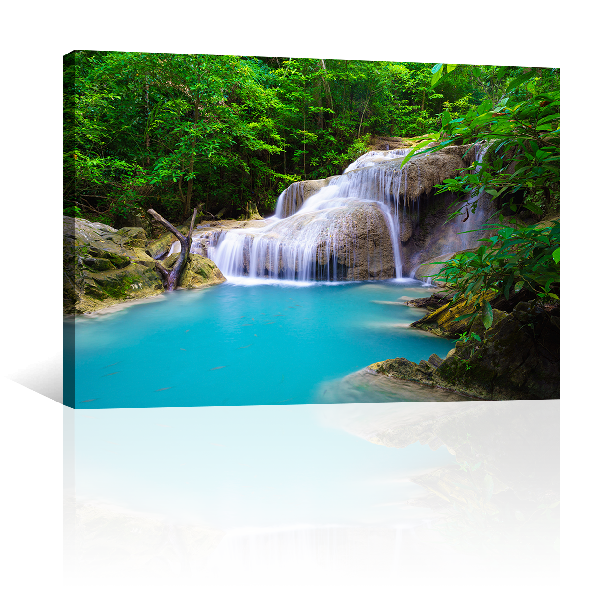 Cascada Azul Turquesa