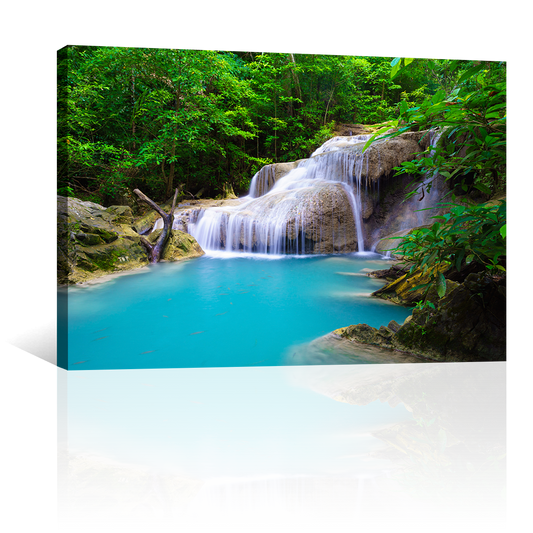 Cascada Azul Turquesa