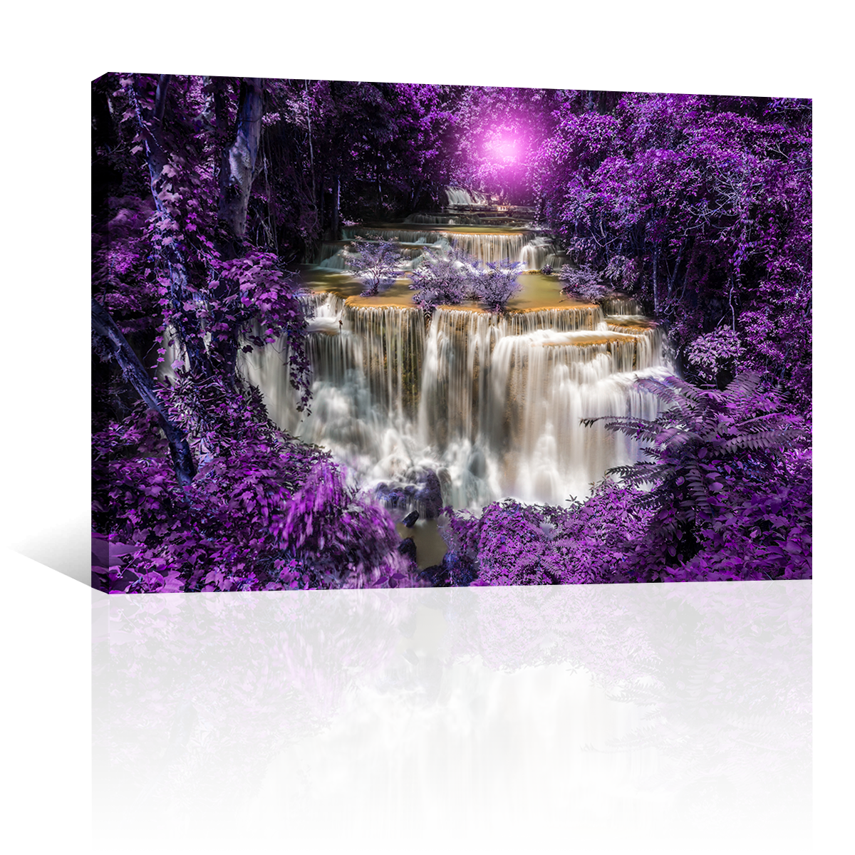 Cascada En Morado