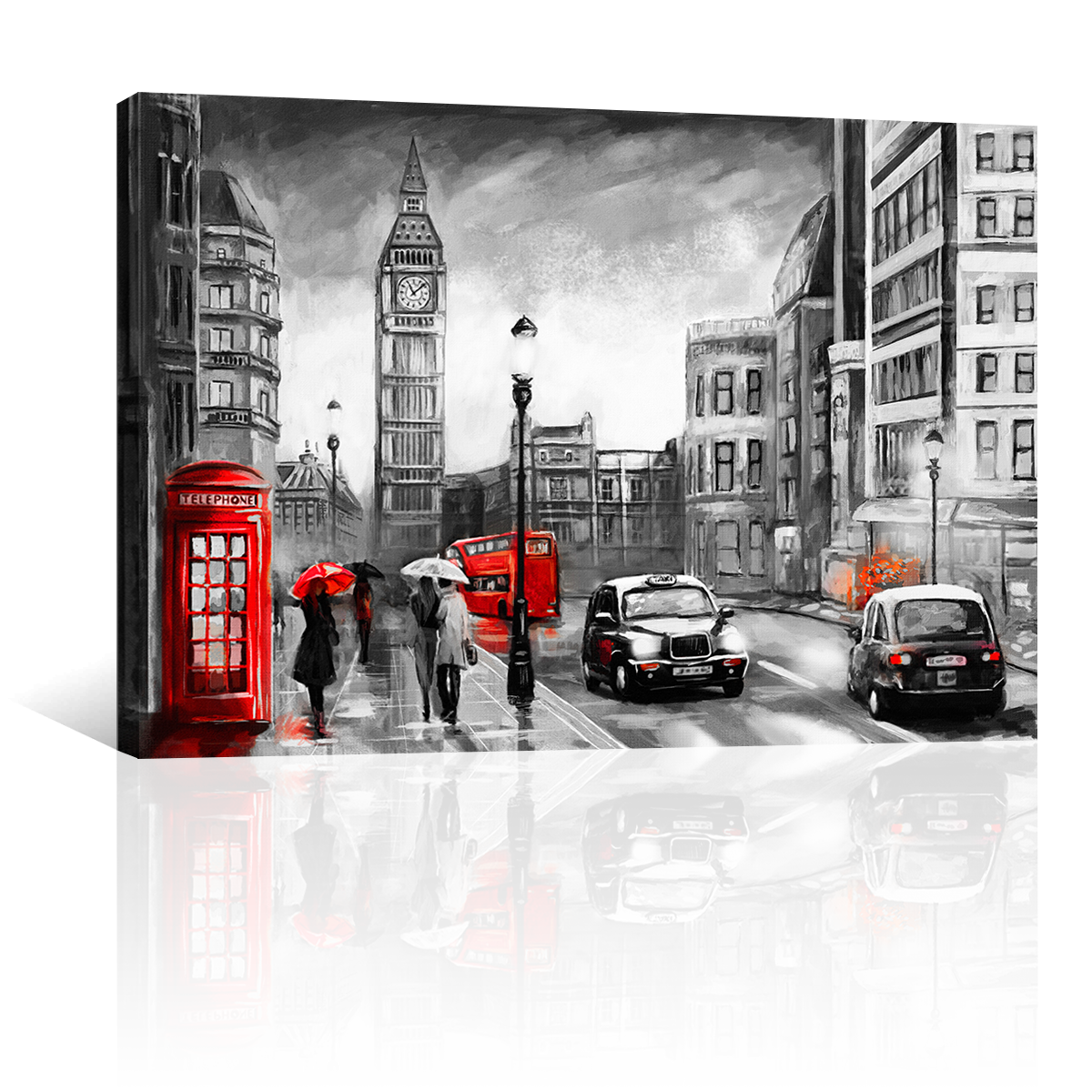 Londres Bajo Lluvia