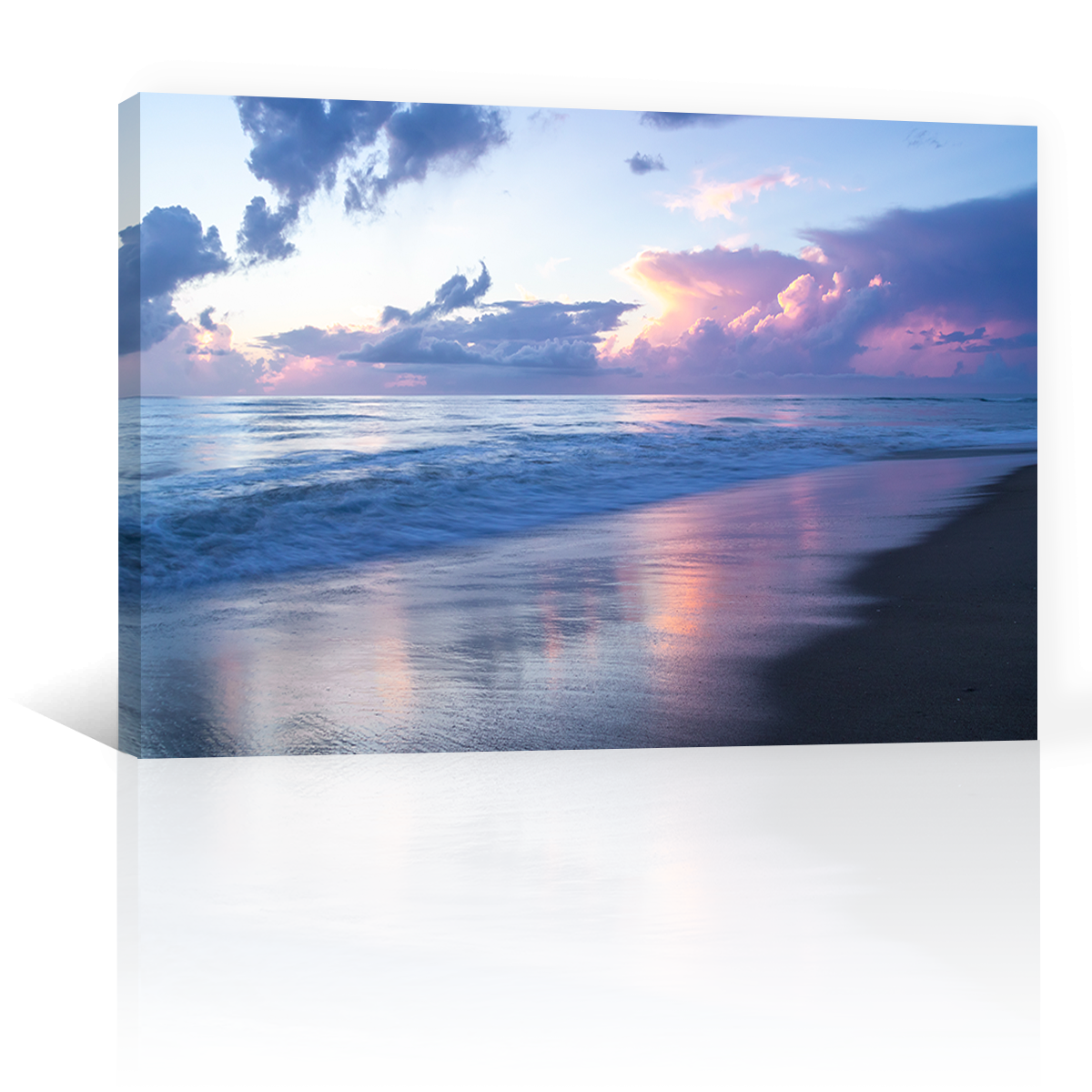 Playa Y Mar Al Amanecer
