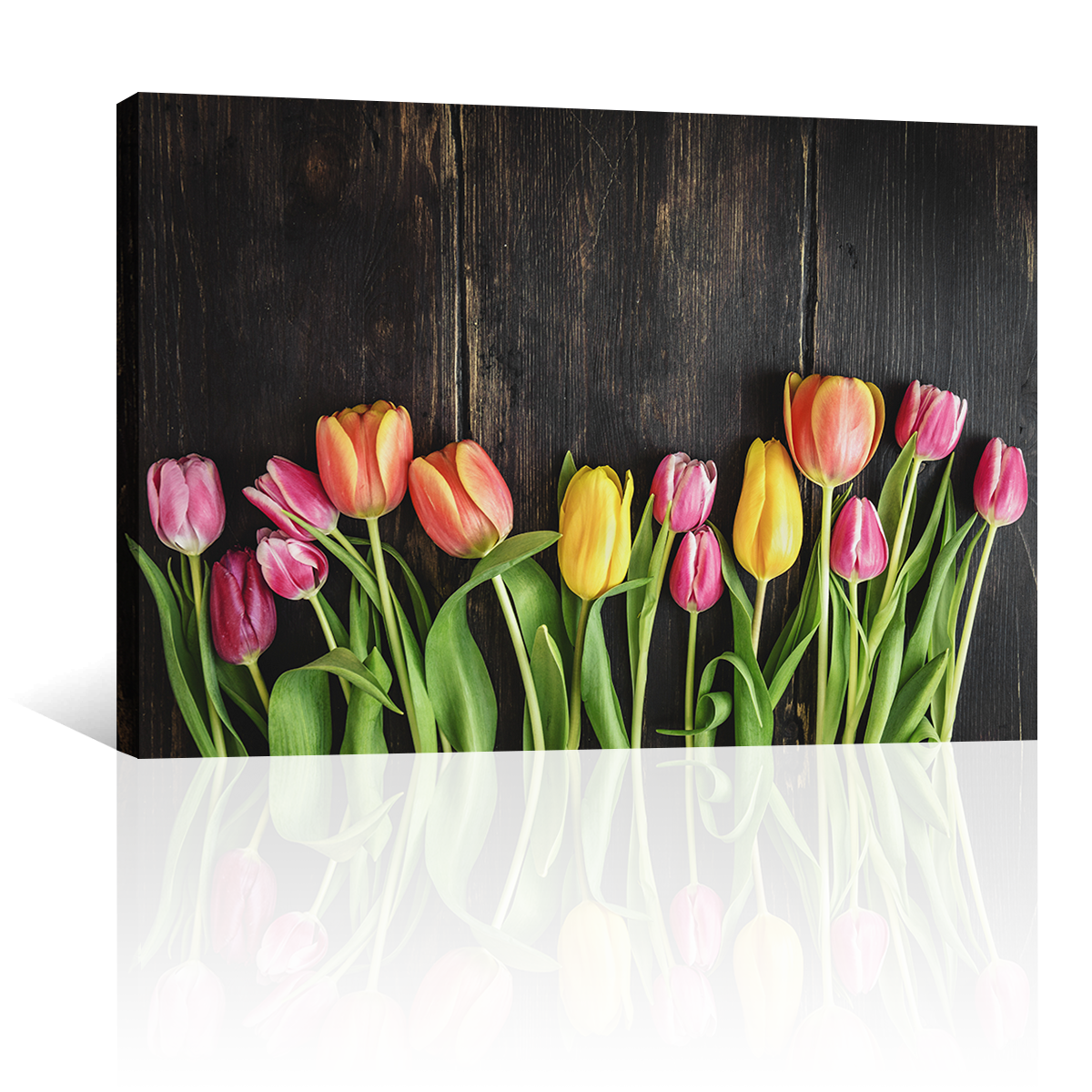 Tulipanes Madera