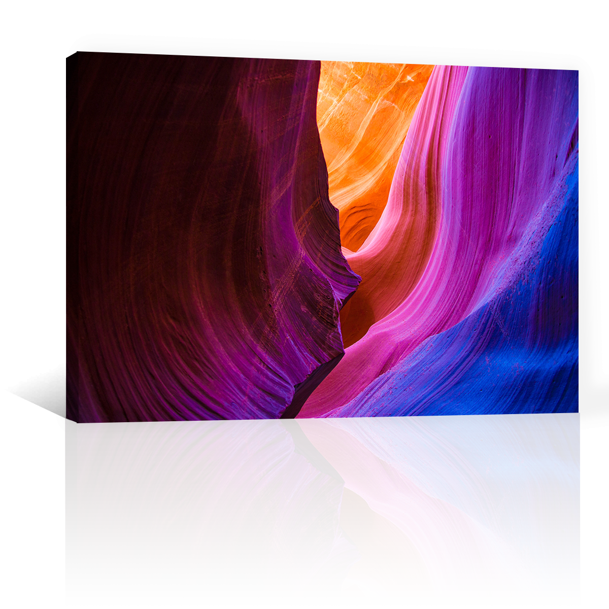 Cañones Curvas Moradas