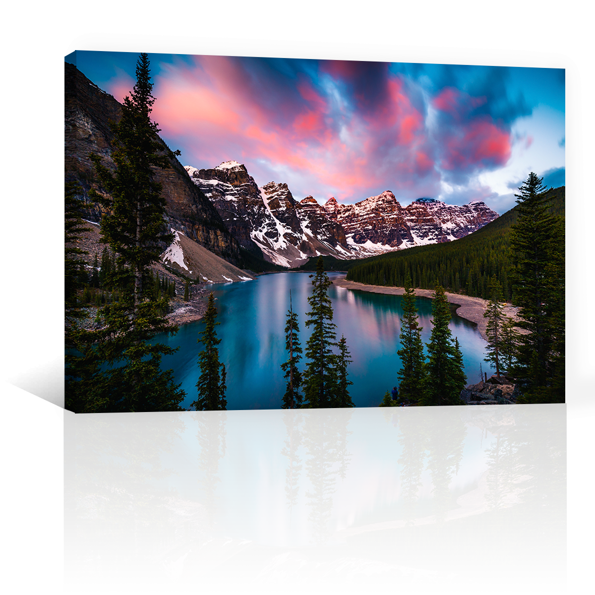 Lago Moraine Lindo Cielo