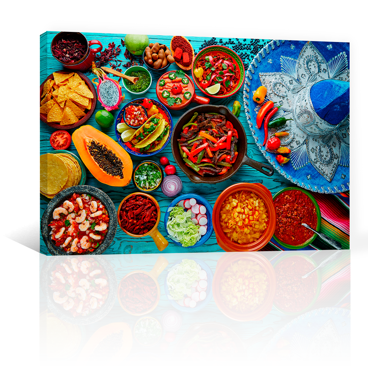Comida Tipica Con Sombrero