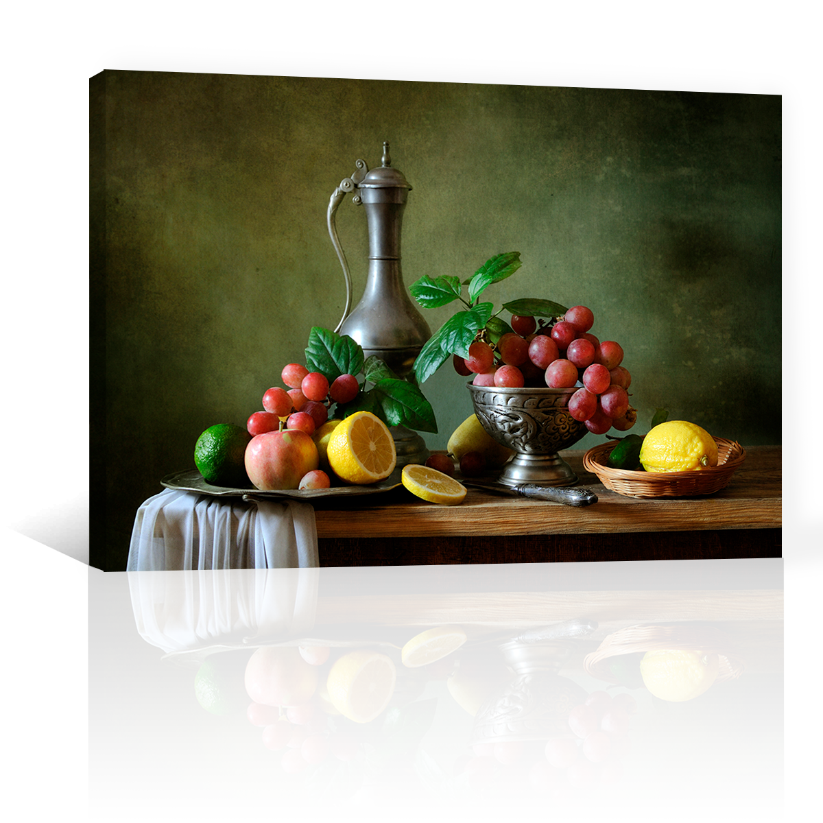Uvas Moradas Y Limones