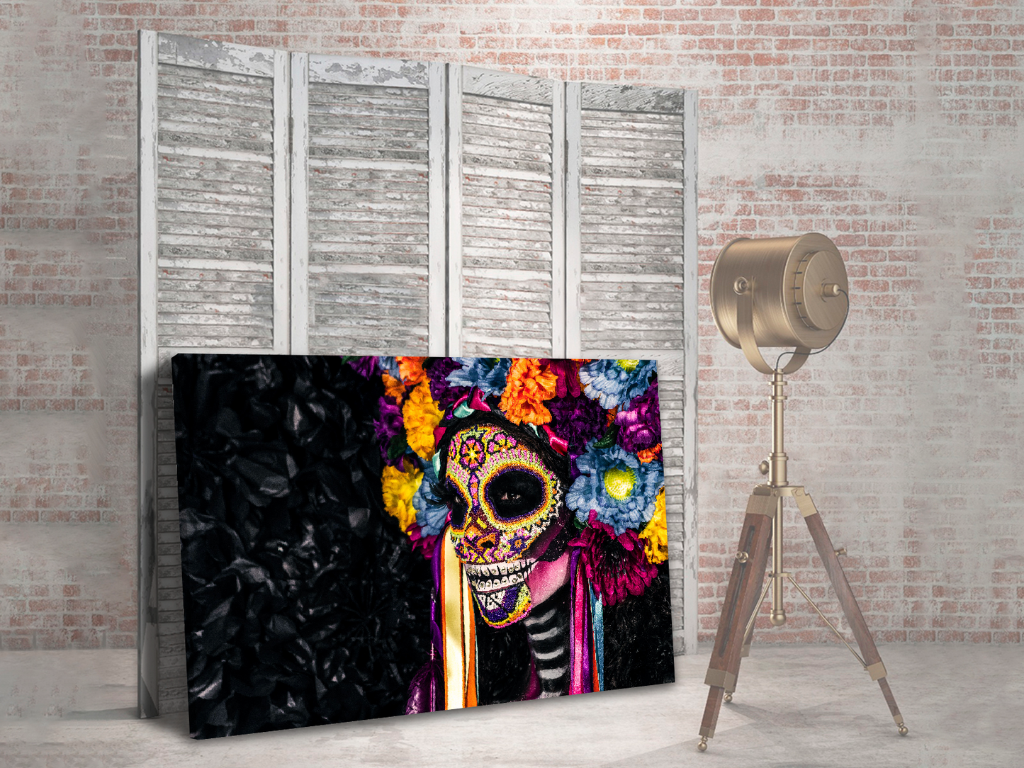 Catrina de colores