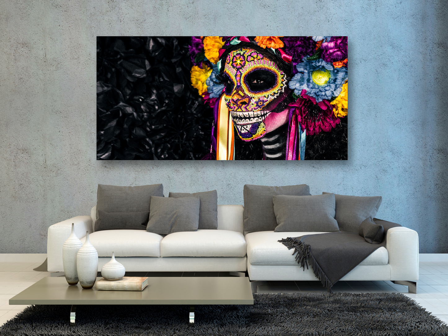 Catrina de colores