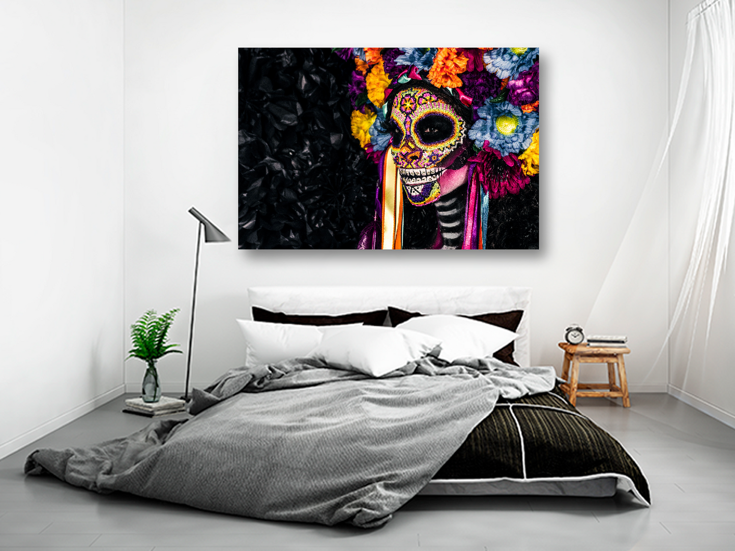 Catrina de colores