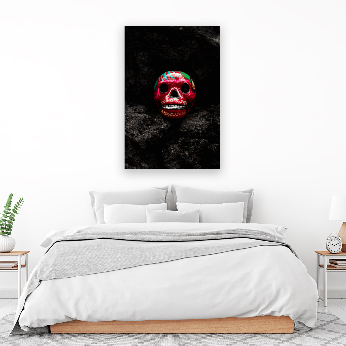 Calavera roja