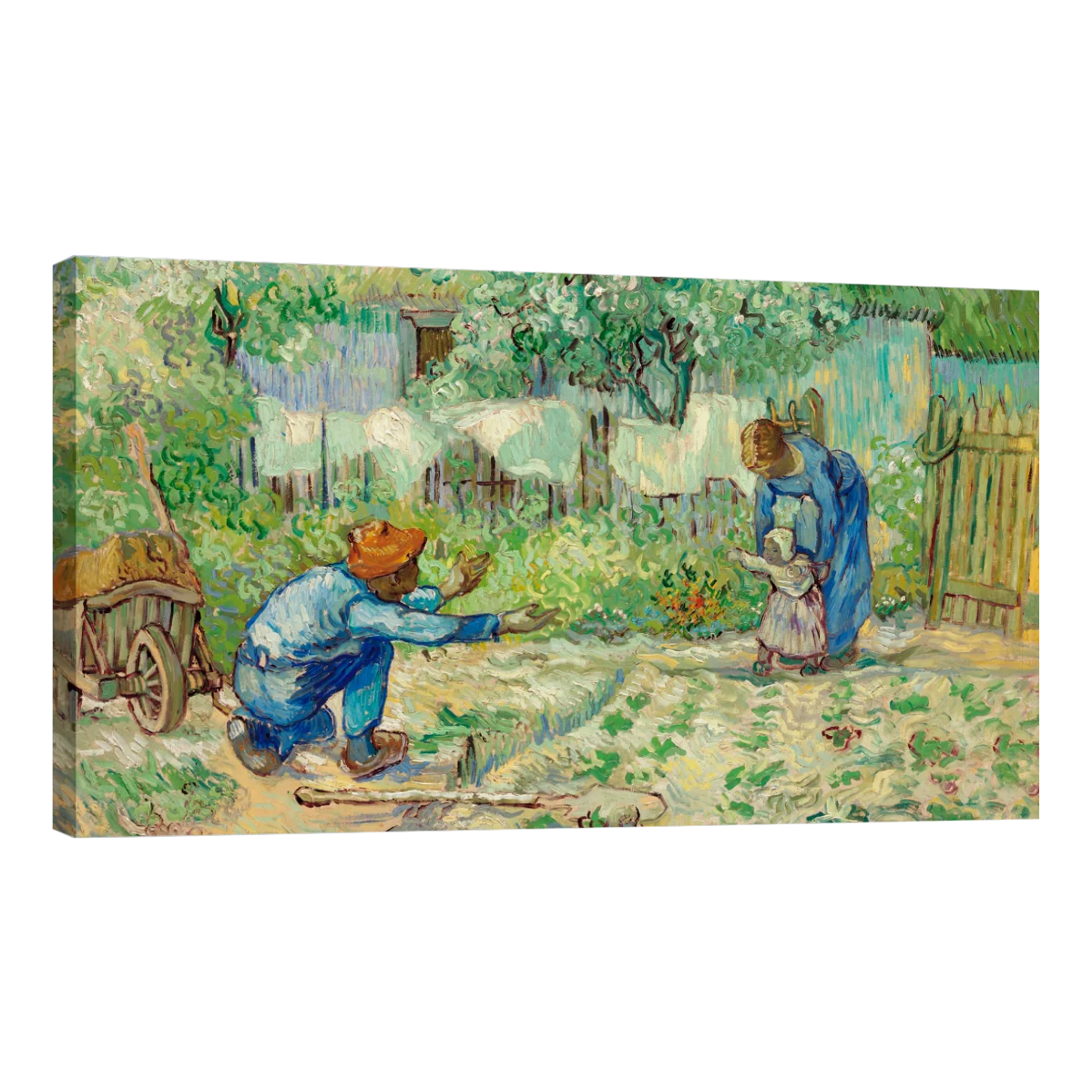Primeros Pasos De Millet Por Vincent Van Gogh