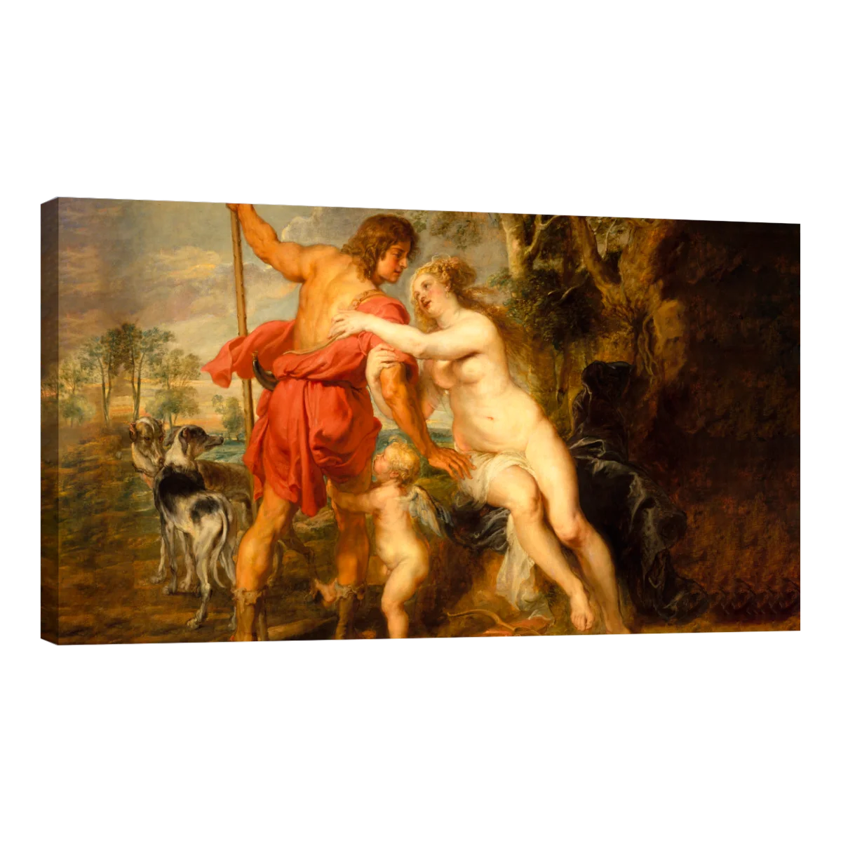 Venus Y Adonis Por Peter Paul Rubens