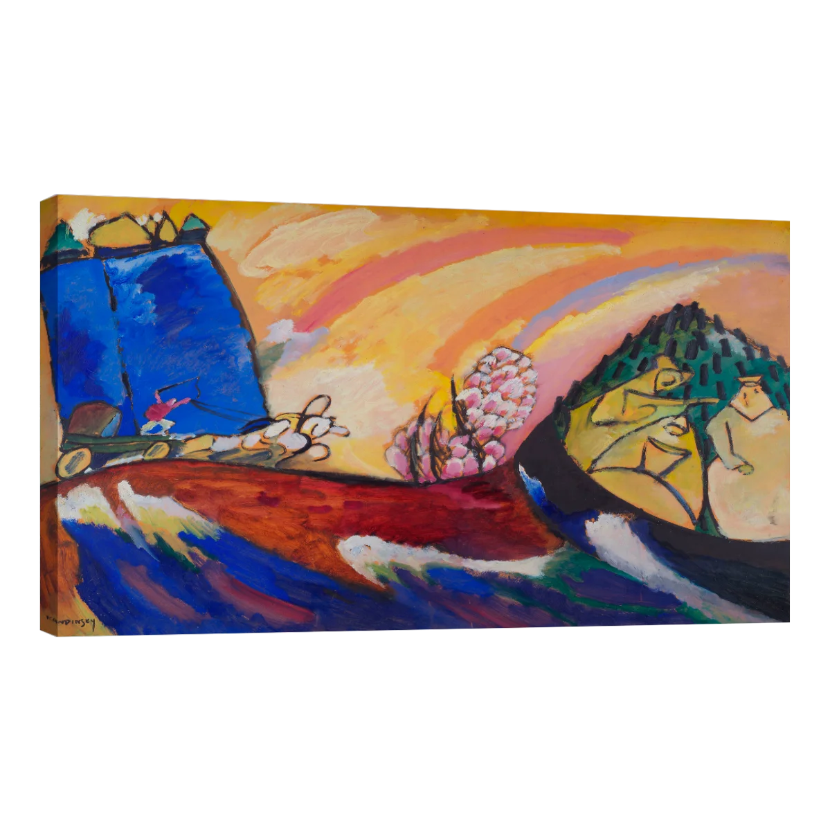 Pintar Con Troika Vasily Kandinsky