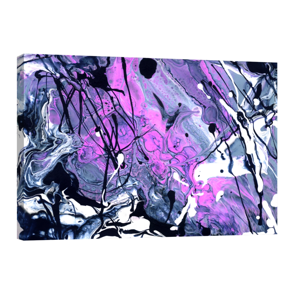 Salpicaduras en Morado