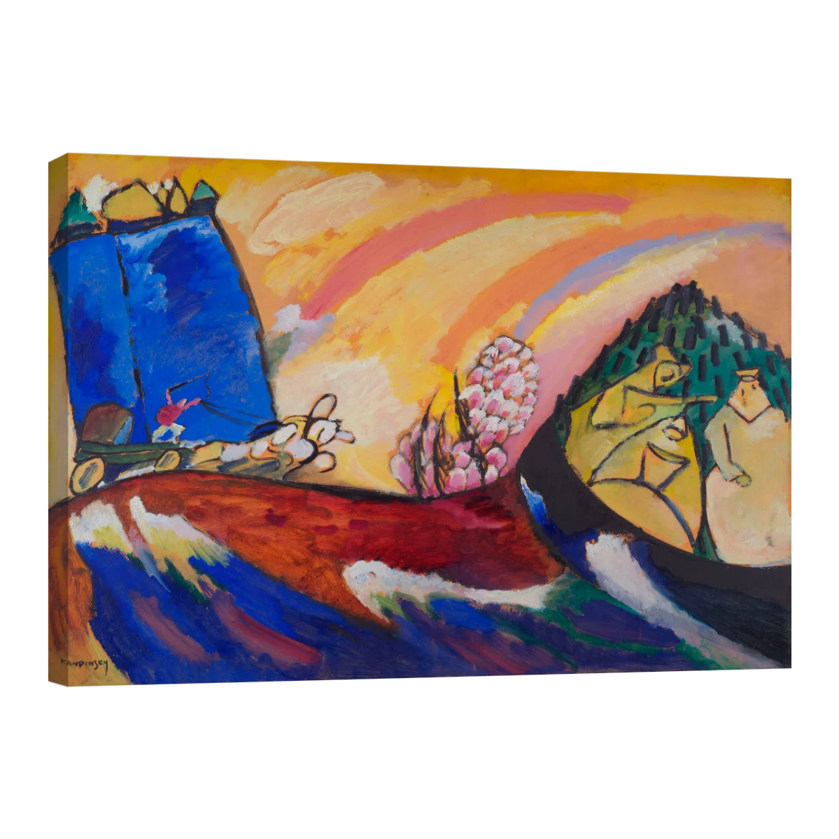 Pintar Con Troika Vasily Kandinsky