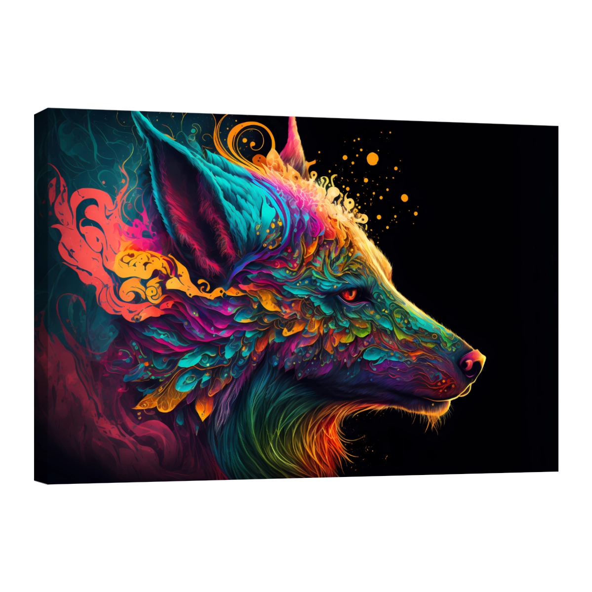 Lobo Colorido