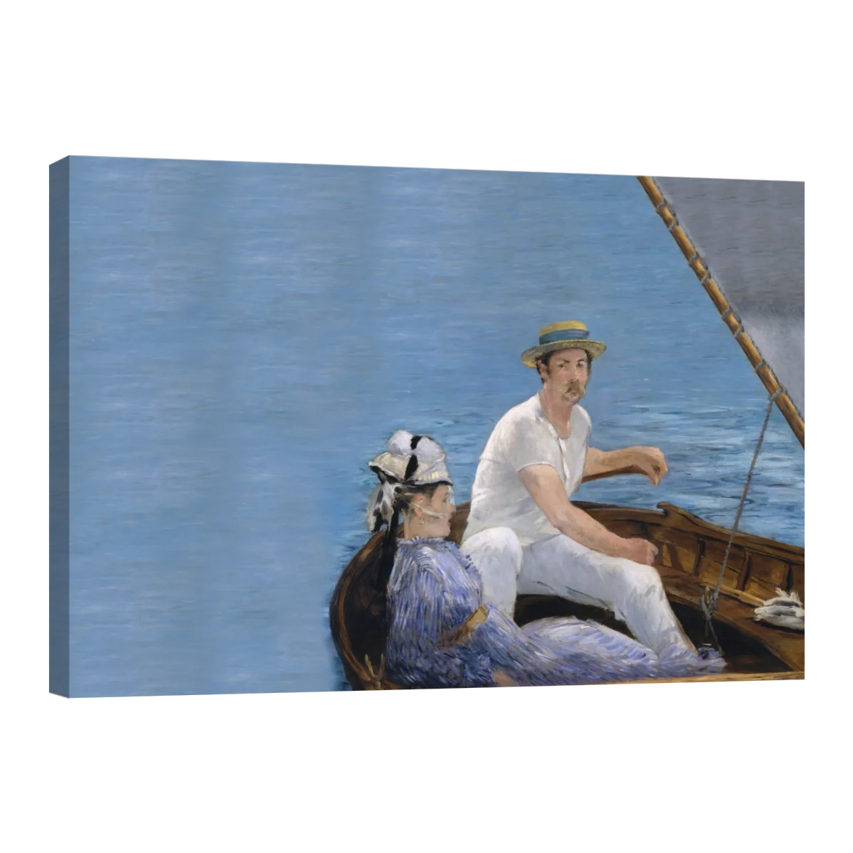 Paseo En Barco Por Edouard Manet