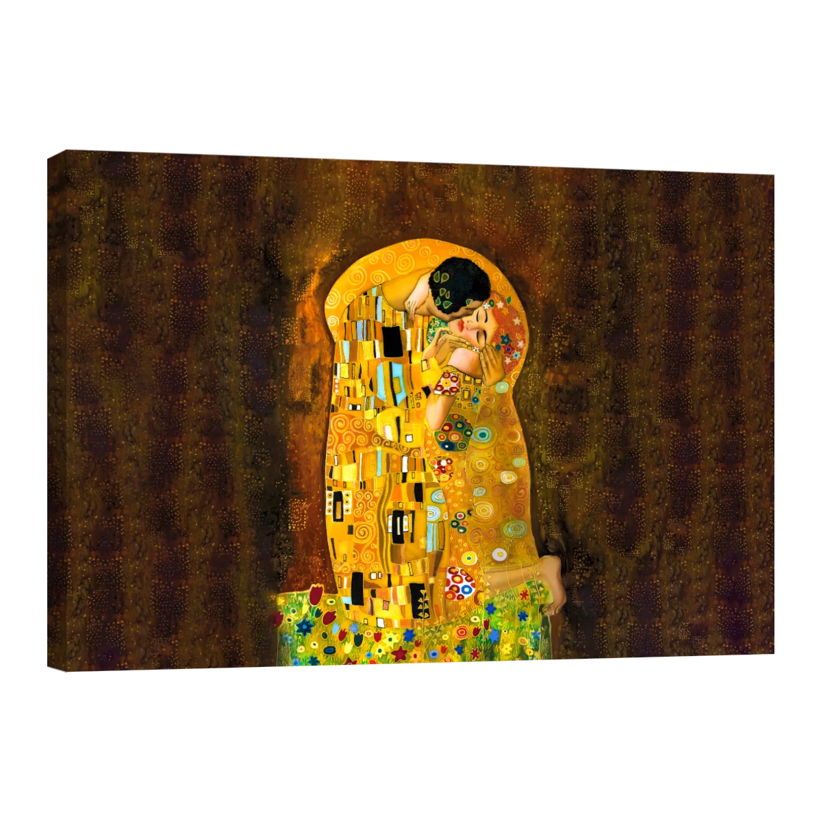 El Beso Por Gustav Klimt