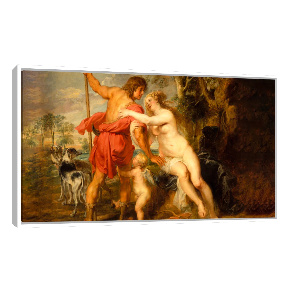 Venus Y Adonis Por Peter Paul Rubens