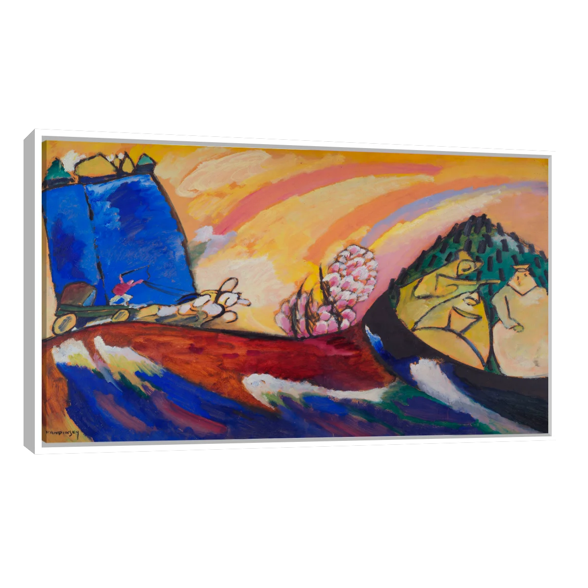 Pintar Con Troika Vasily Kandinsky