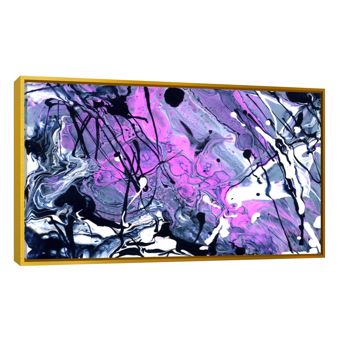 Salpicaduras en Morado