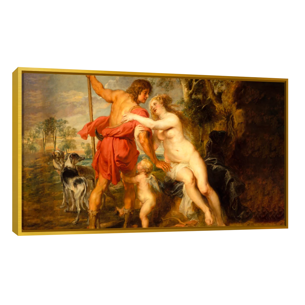 Venus Y Adonis Por Peter Paul Rubens
