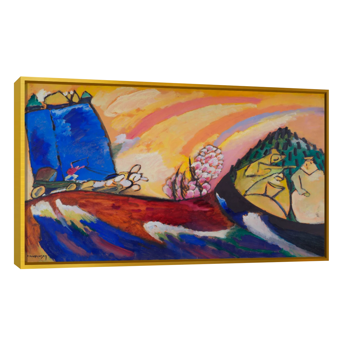 Pintar Con Troika Vasily Kandinsky