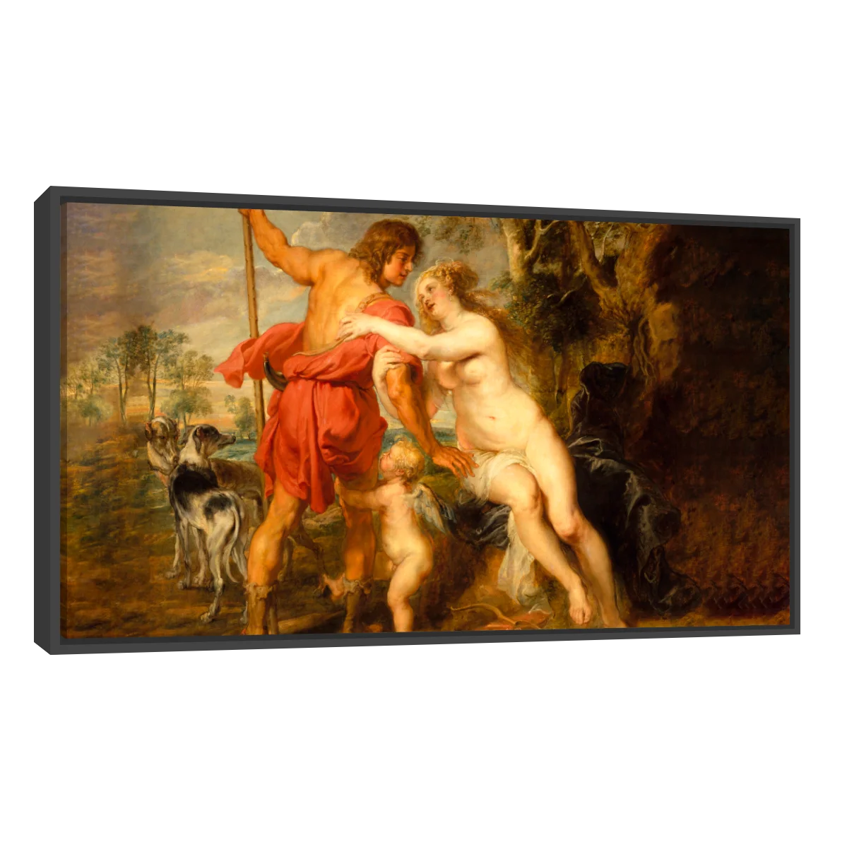 Venus Y Adonis Por Peter Paul Rubens