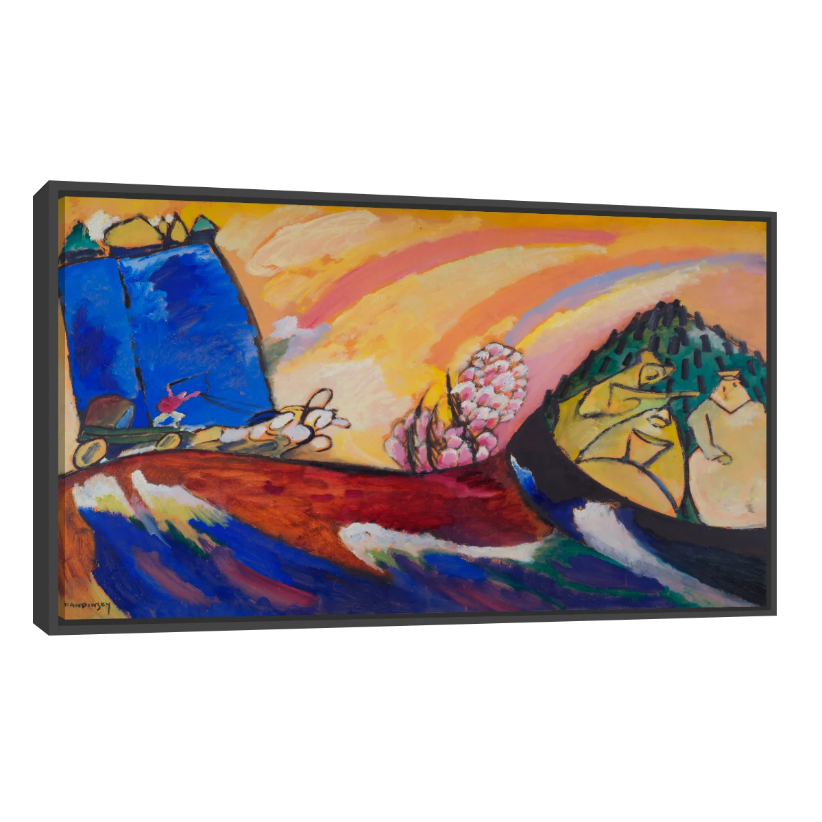 Pintar Con Troika Vasily Kandinsky