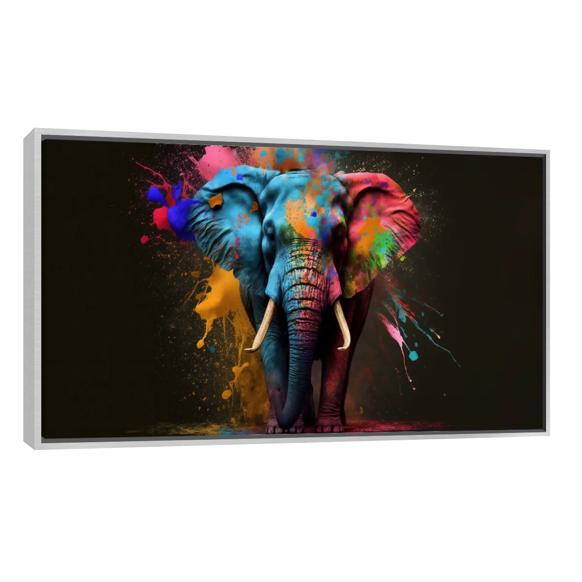 Elefante Feliz Colorido