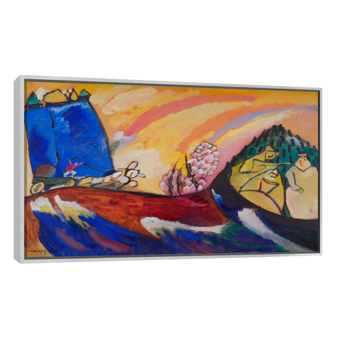 Pintar Con Troika Vasily Kandinsky