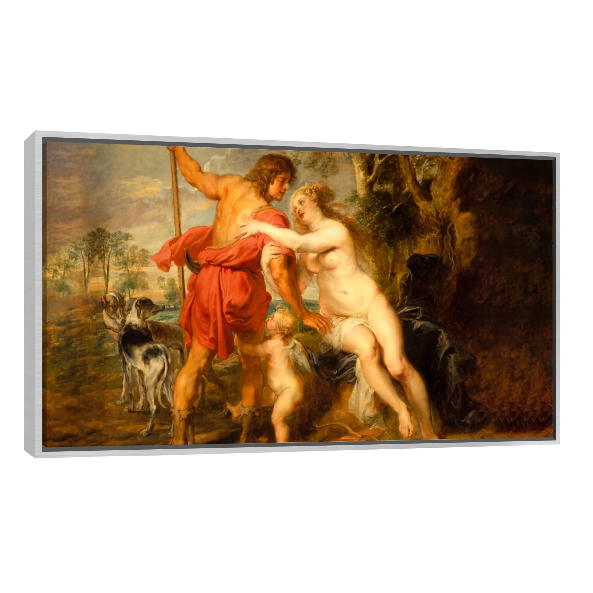 Venus Y Adonis Por Peter Paul Rubens