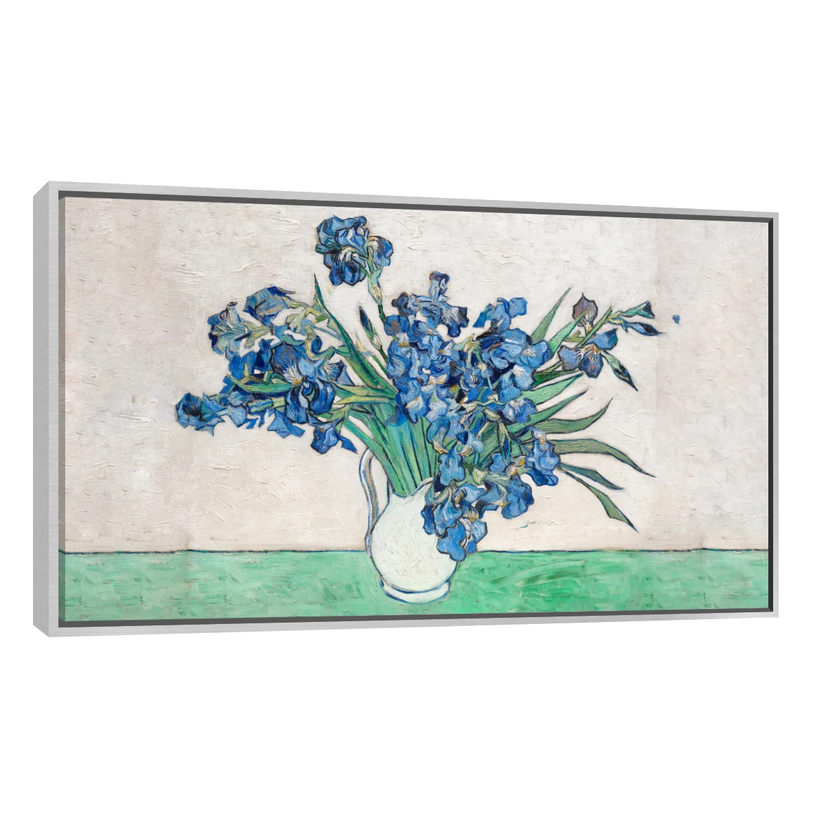 Lirios Azules En Un Jarron Vincent Van Gogh