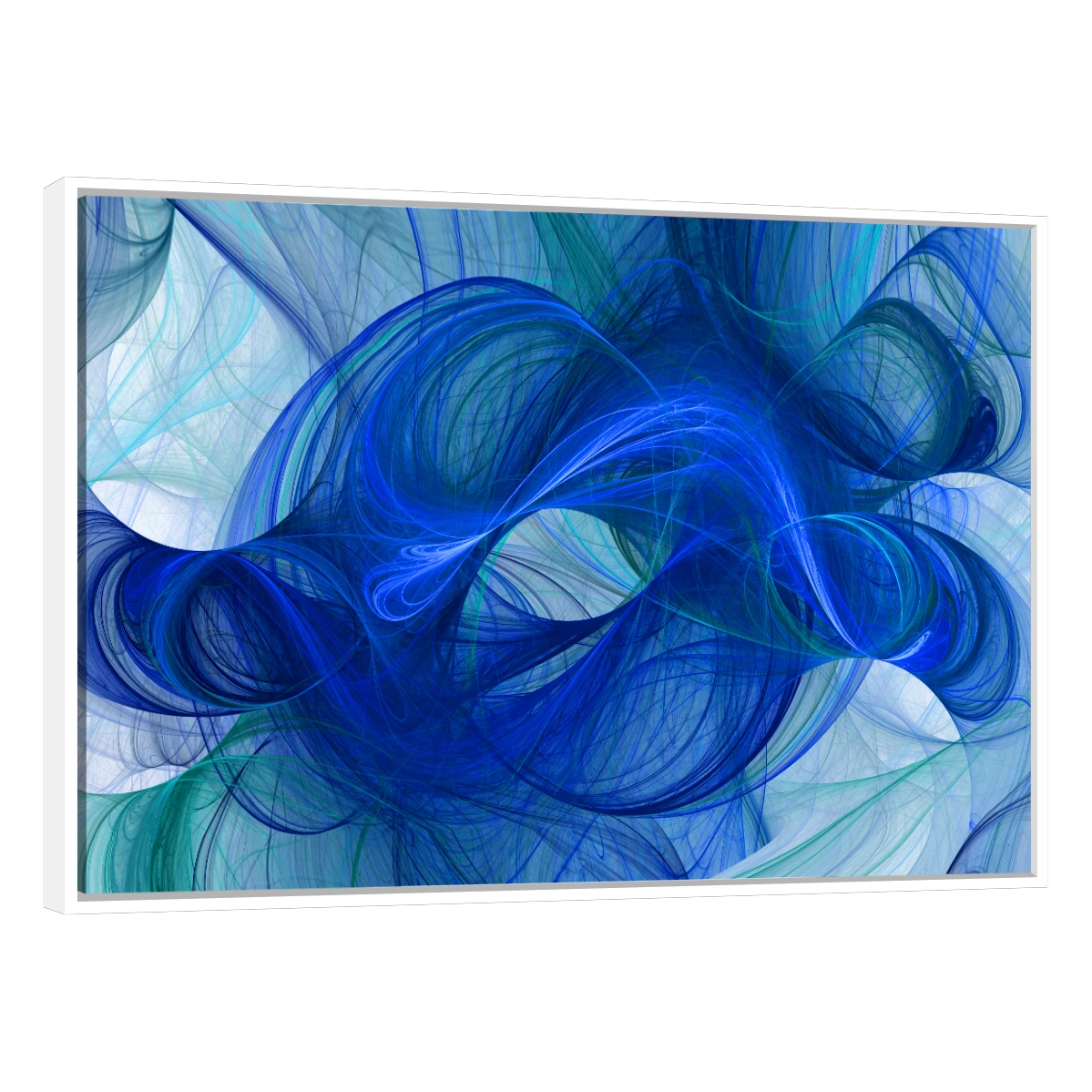 Olas Cobalto Minimalistas