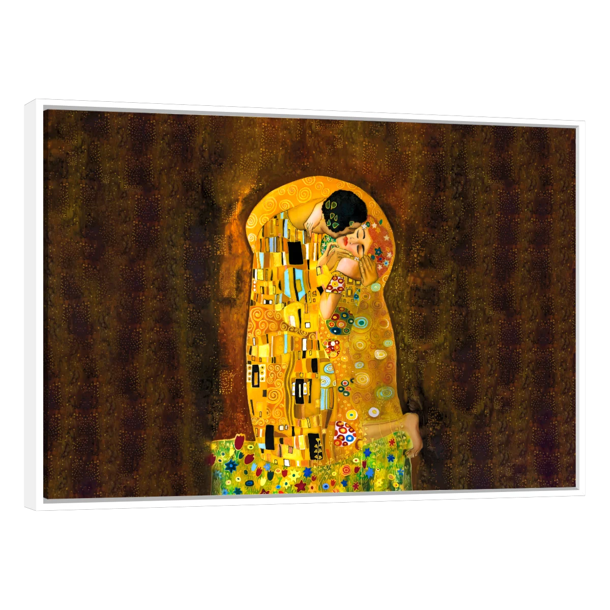 El Beso Por Gustav Klimt