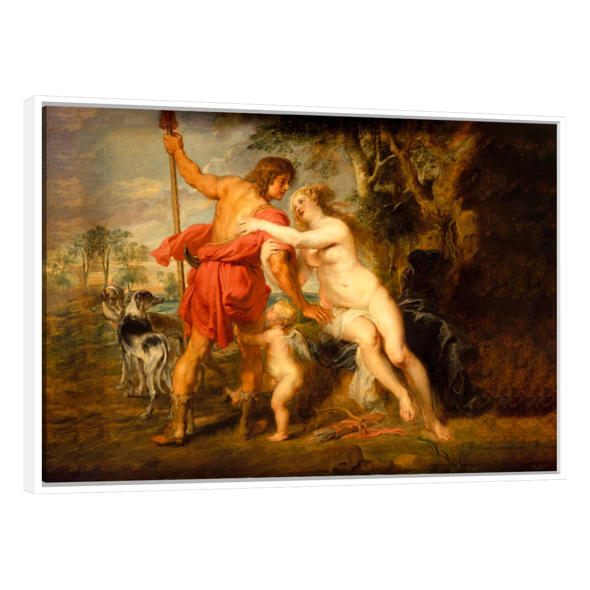 Venus Y Adonis Por Peter Paul Rubens