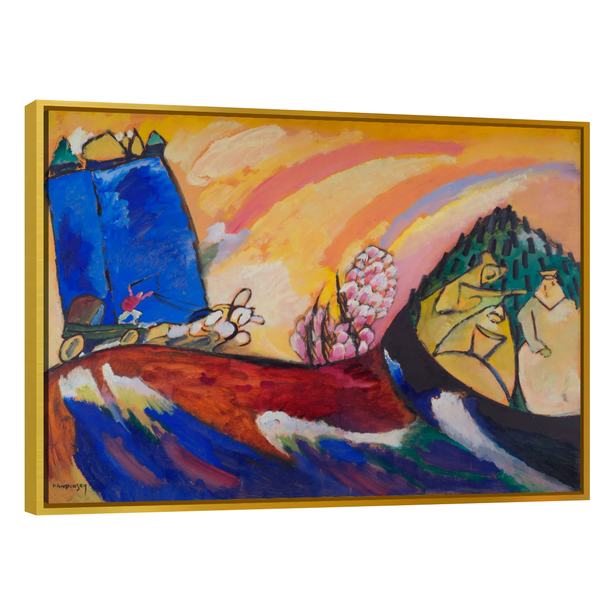 Pintar Con Troika Vasily Kandinsky