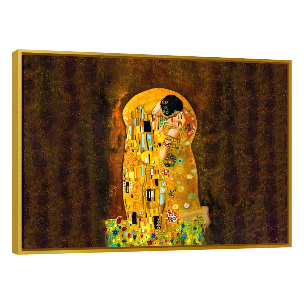 El Beso Por Gustav Klimt
