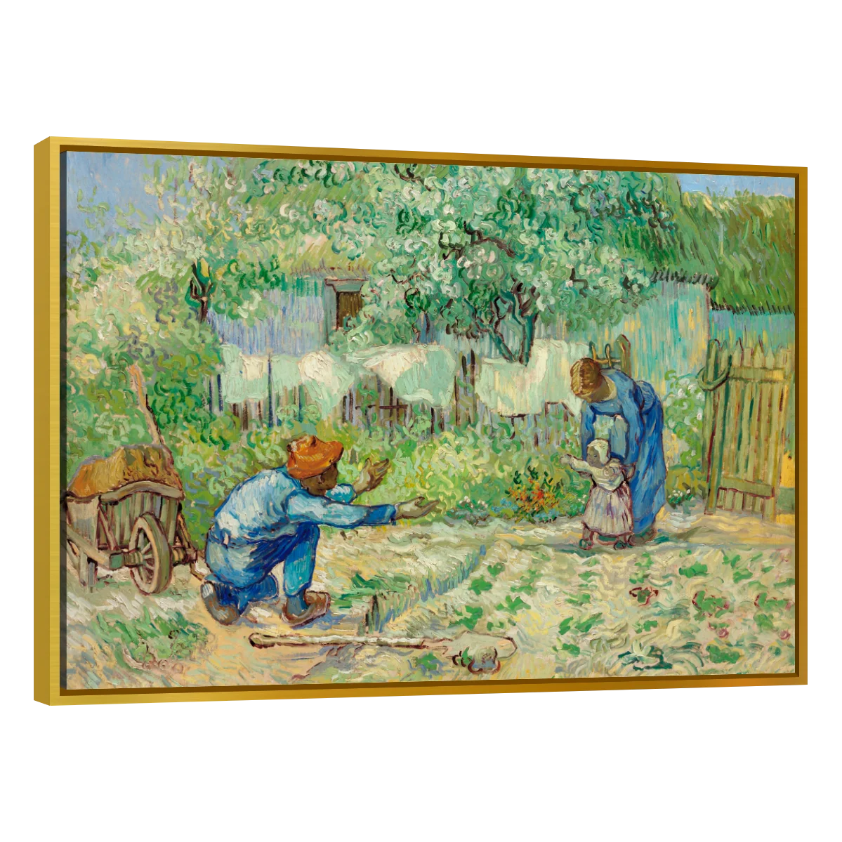 Primeros Pasos De Millet Por Vincent Van Gogh