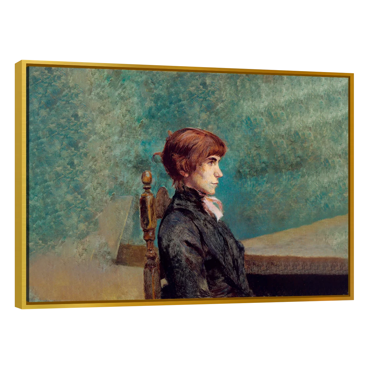 Retrato de Jeanne Wenz Por Toulouse
