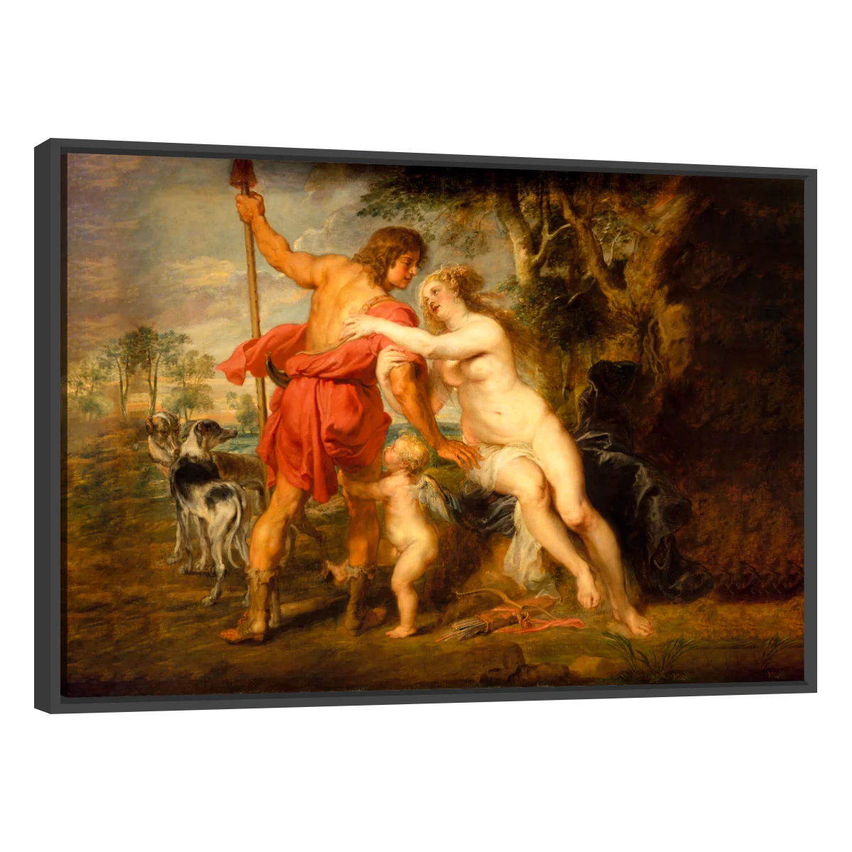 Venus Y Adonis Por Peter Paul Rubens
