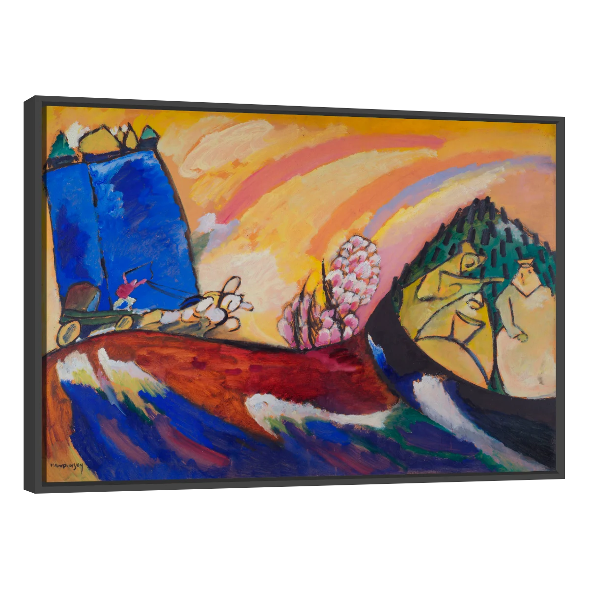 Pintar Con Troika Vasily Kandinsky
