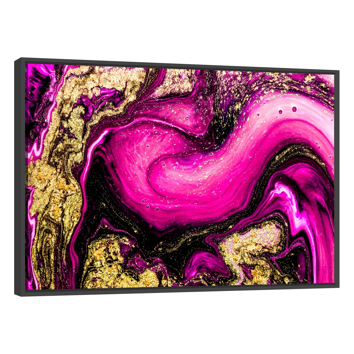 Olas Rosadas Con Brillo