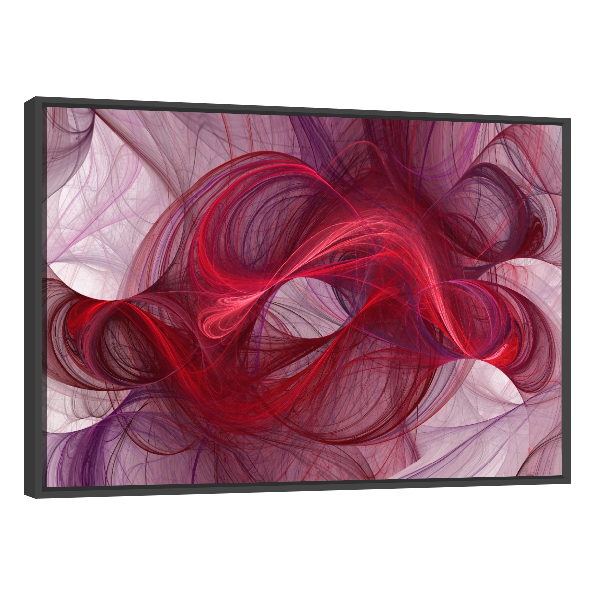 Olas Rojas Minimalistas