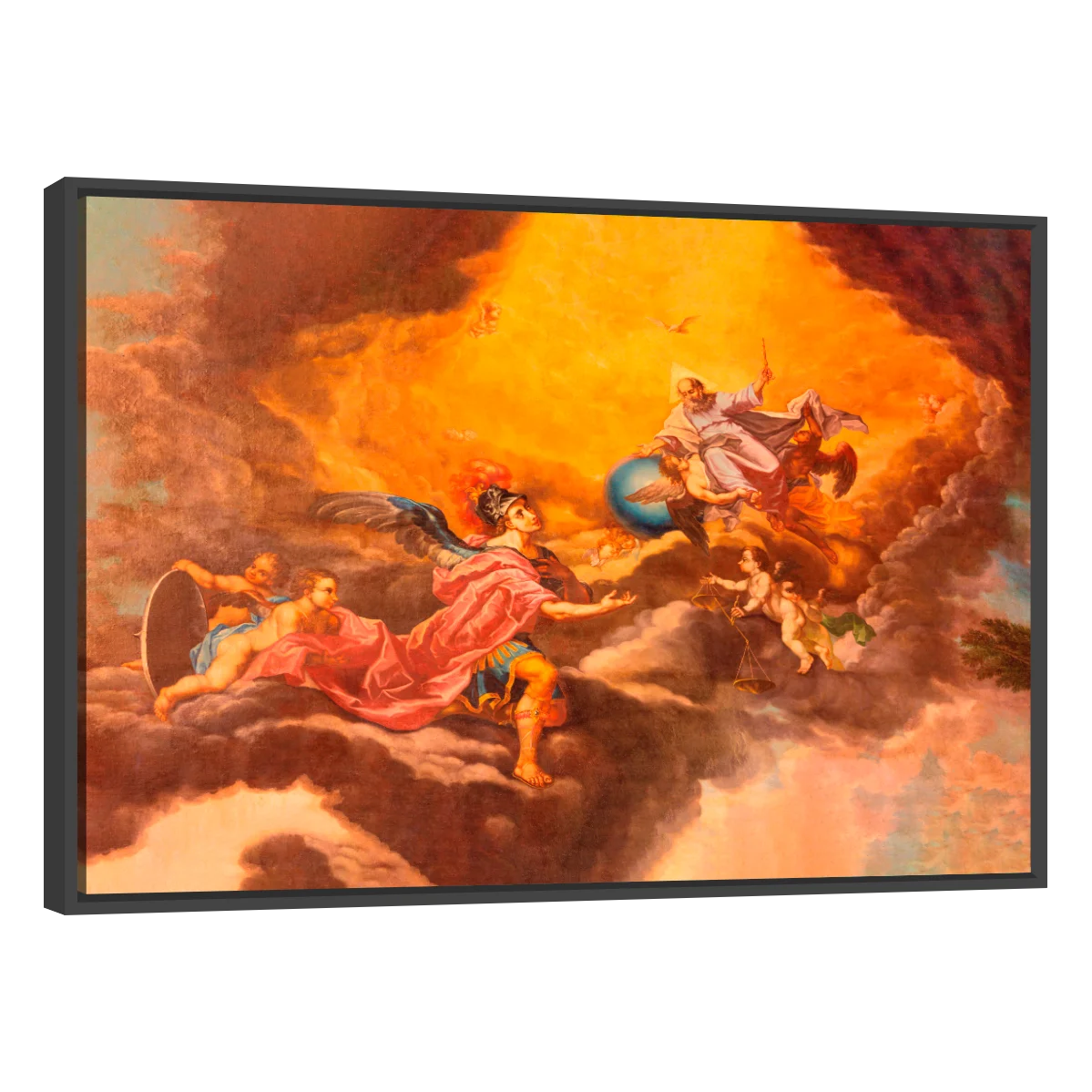 Dios Y San Miguel Arcangel Por Juan Muntaner