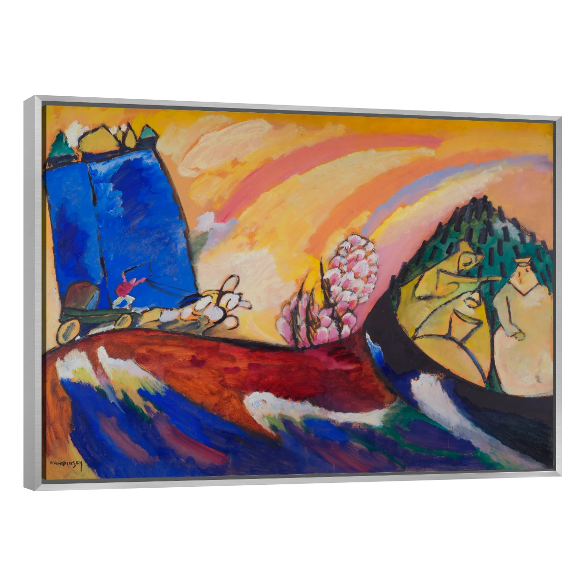 Pintar Con Troika Vasily Kandinsky