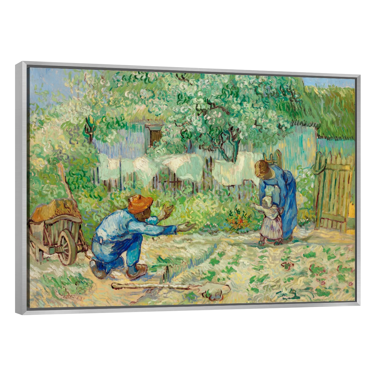 Primeros Pasos De Millet Por Vincent Van Gogh