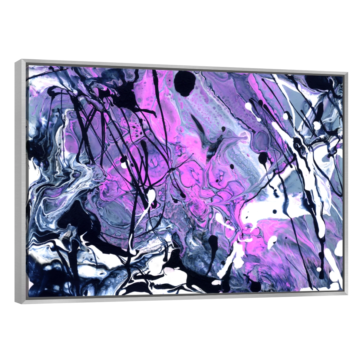 Salpicaduras en Morado