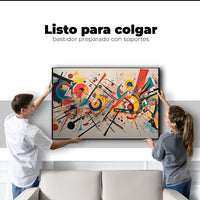 Cuadros Decorativos Canvas Revolution | Abstraccion Clasica | Colgar