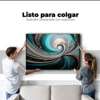 Cuadros Decorativos Canvas Revolution | Abstraccion Lunar | Colgar